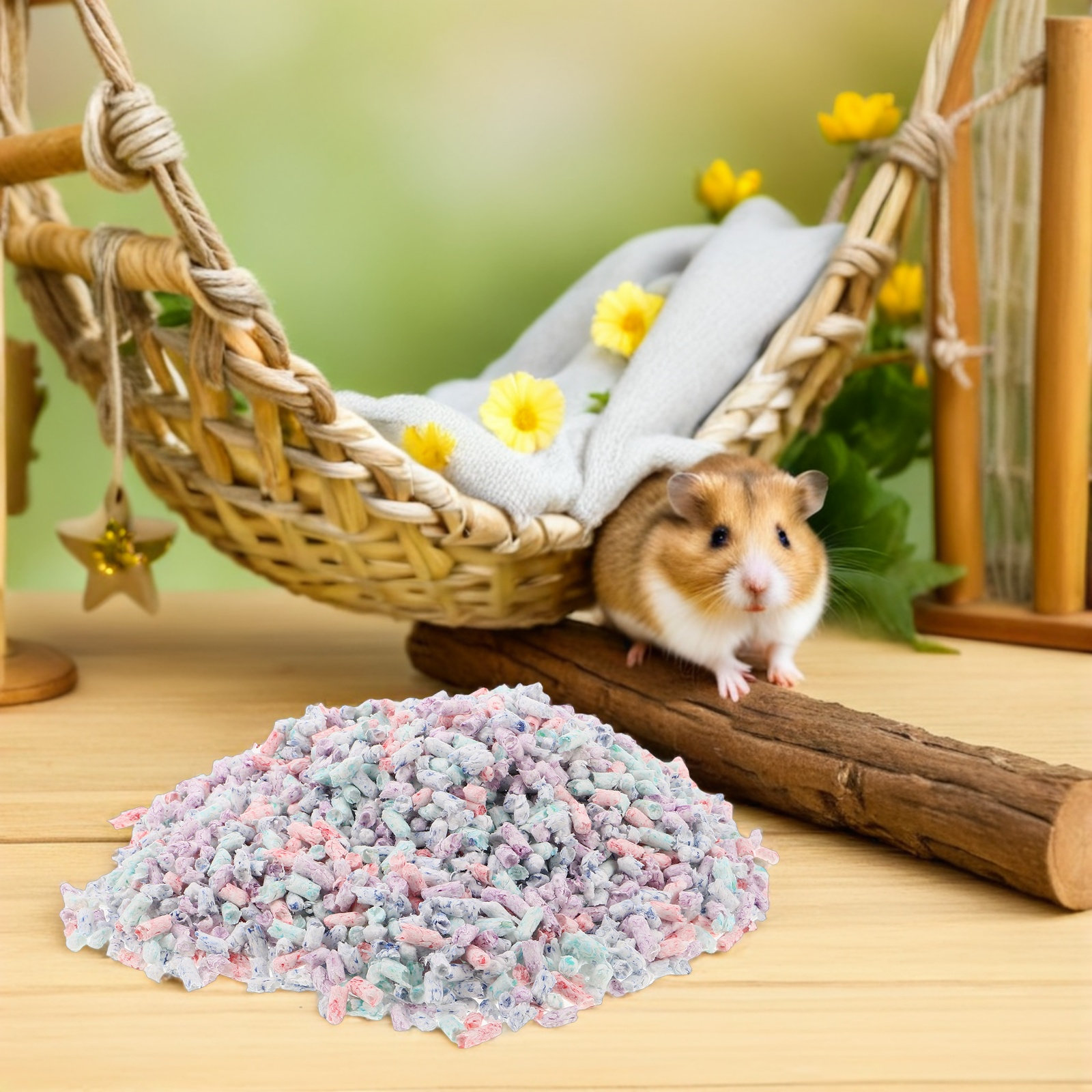 Cat Litter Mat - 1 Conjunto de Colchonete para Hamster