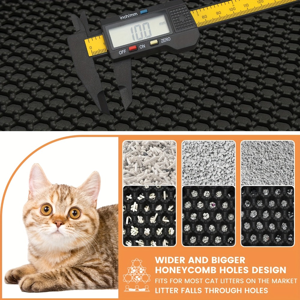 Tapete grande para areia de ga - Cat Litter Mat avaliação e preço