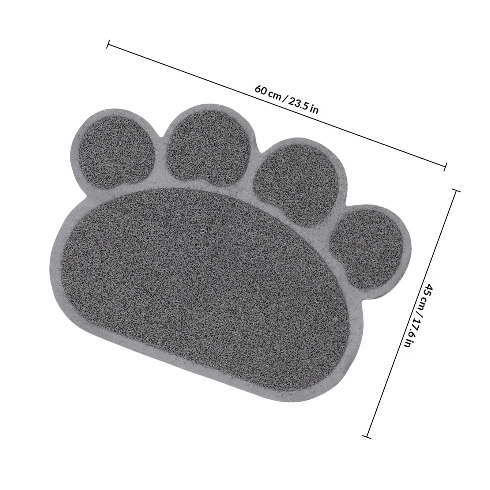Tapete para Gato em Forma de P - Cat Litter Mat avaliação e preço