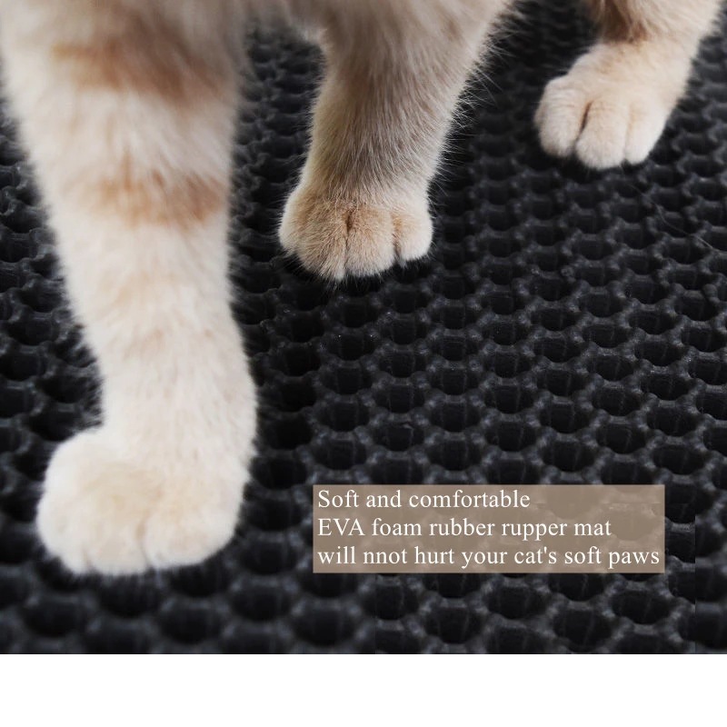 Caixa de areia esteira areia g - Cat Litter Mat avaliação e preço