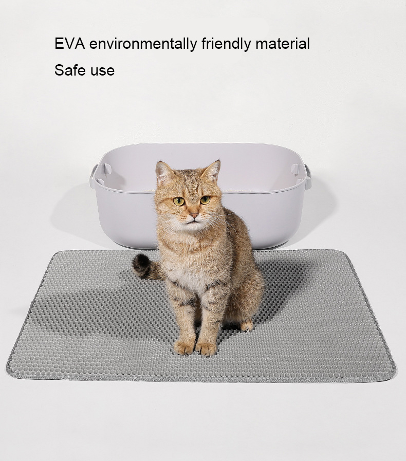 Tapete de areia para gatos, à  - Cat Litter Mat avaliação e preço